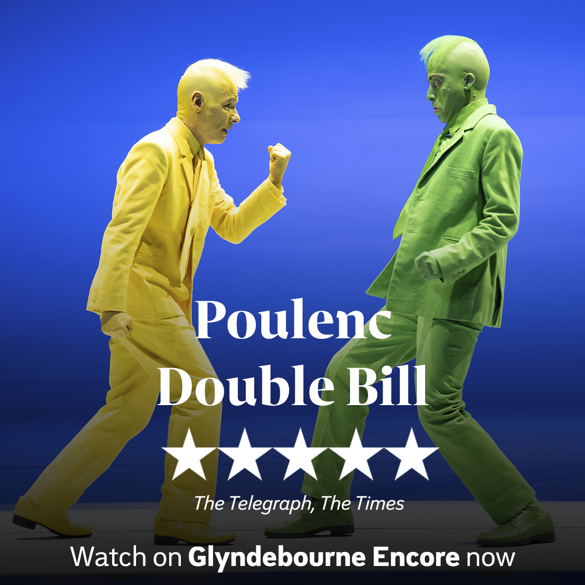 Our new Poulenc Double Bill from Festival 2022 is #OperaoftheMonth for October! Watch La Voix humaine and Les Mamelles de Tirésias on Glyndebourne Encore now! encore.glyndebourne.com/poulenc-double…