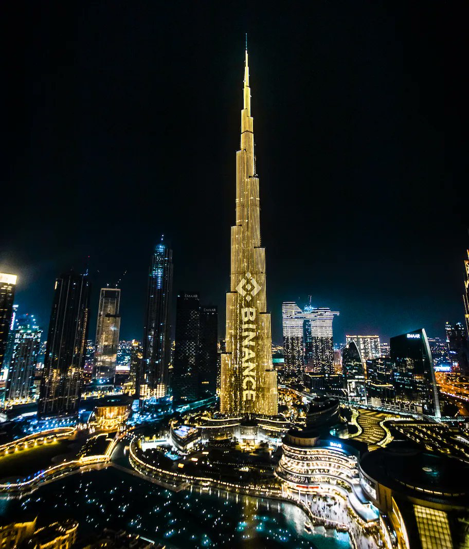 #BinanceAtTheBurj was certainly an experience to remember.

I looked just as happy as <a href="/cz_binance/">CZ 🔶 BNB</a> when I saw it.