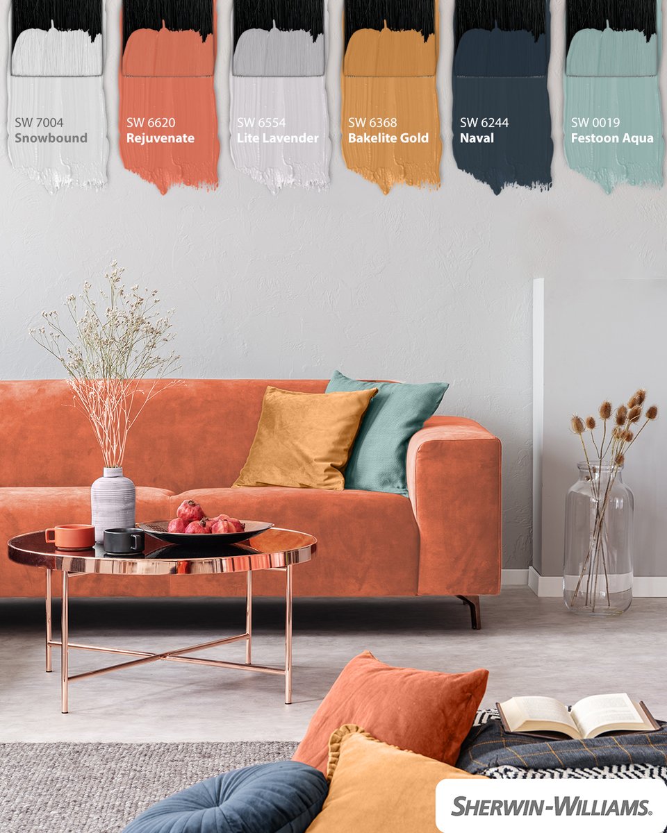 ¡Crea combinaciones únicas! 🎨 Nuestra paleta de colores de este mes trae para ti diferentes opciones con los que puedes experimentar. 😍​

#SherwinWilliams​
#SherwinWilliamsMéxico​
#PaletaDeColores​
#ColoresDelMes​
#AmorPorElColor