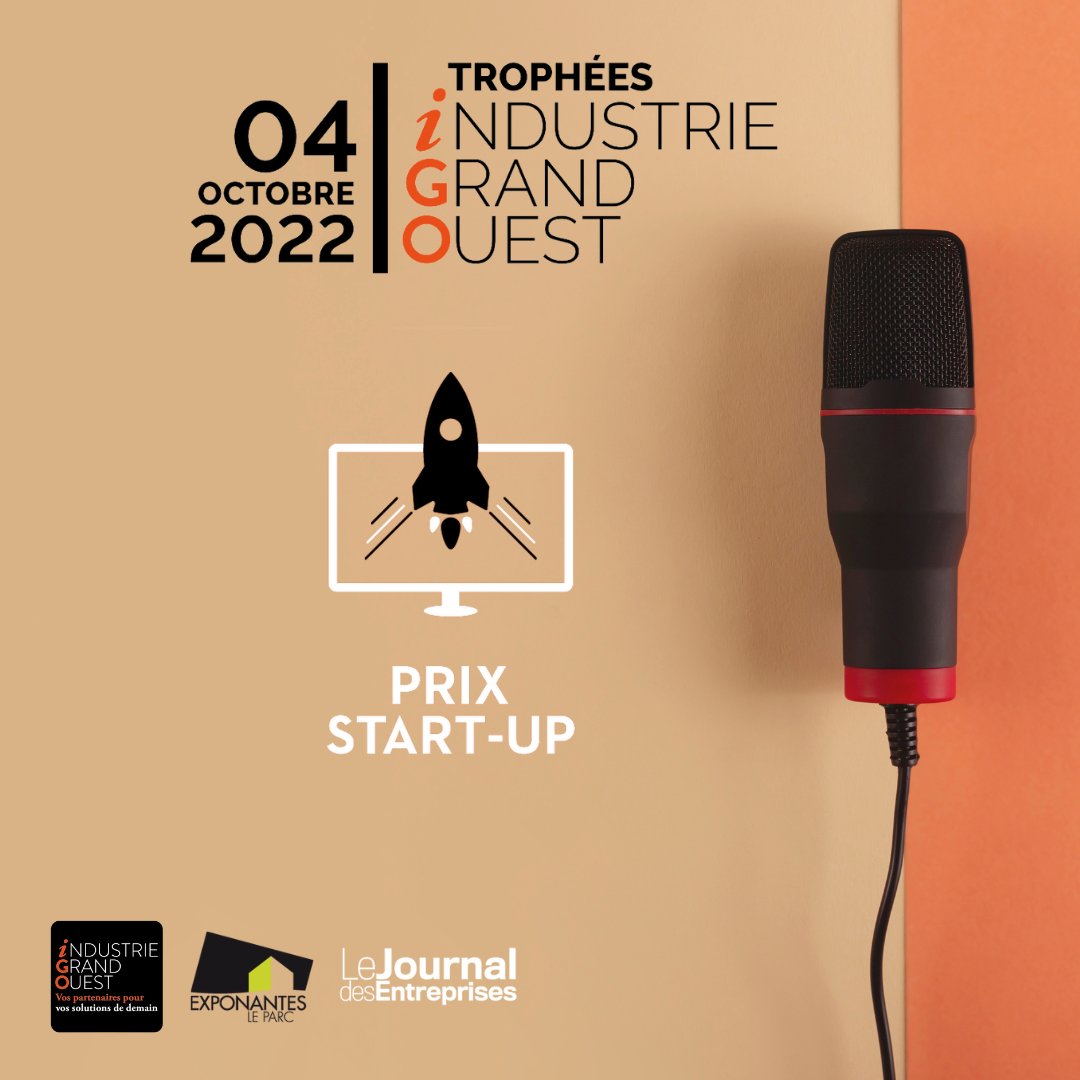 🏆 Trophées Industrie Grand Ouest

Le prix start-up : Vous avez choisis les 3 sociétés finalistes... 

Les 3 start-up qui auront 2 minutes pour pitcher en live et vous convaincre sont :
• DAMETIS
• IMAGIN-VR
• NÉOLITHE

Pour en savoir plus :
👉 industrie-nantes.com/temps-forts/tr…