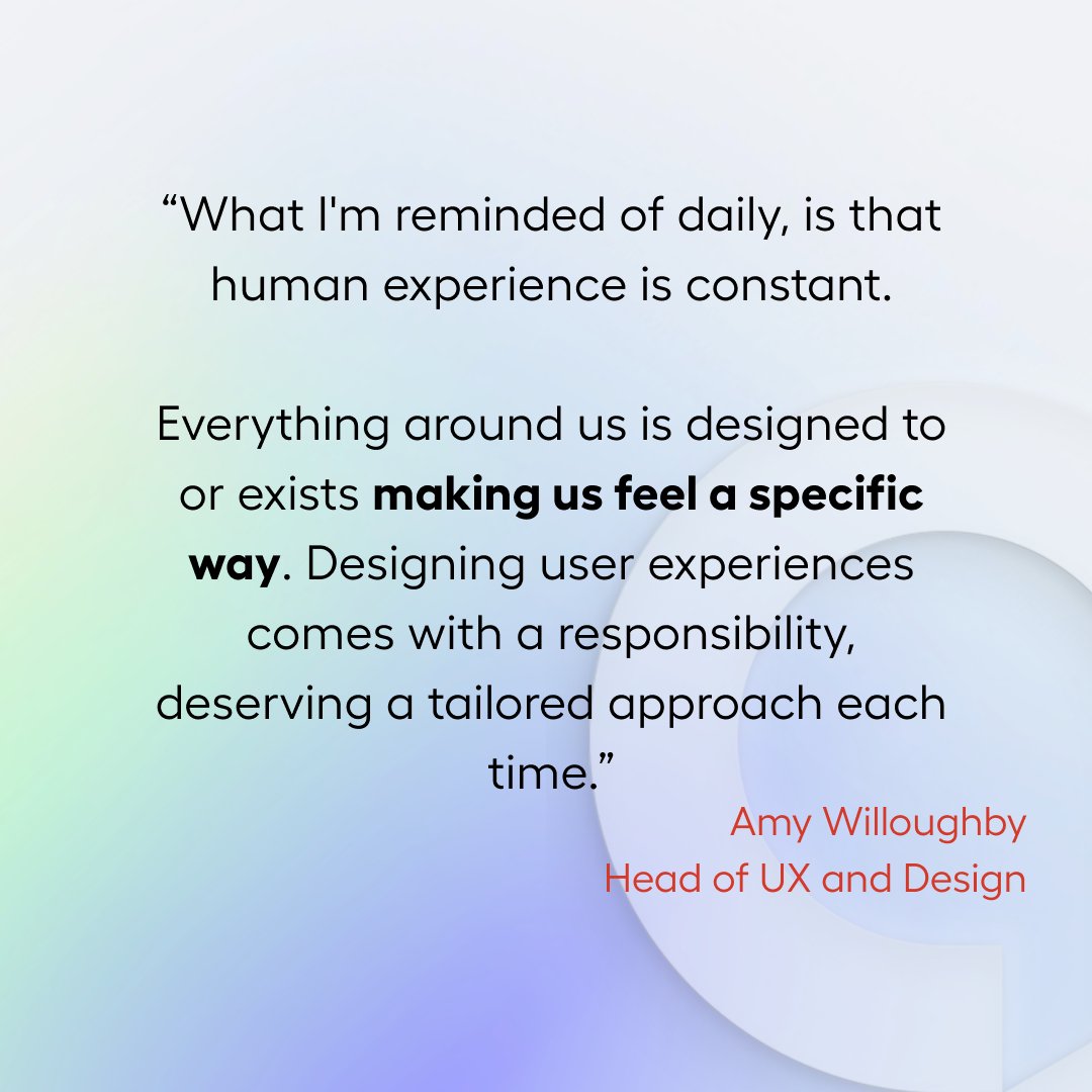 Good #userexperiences are incredibly impactful... and designing them is no easy feat. 
Our Head of UX and Design shares some food for thought on approaching #UX.