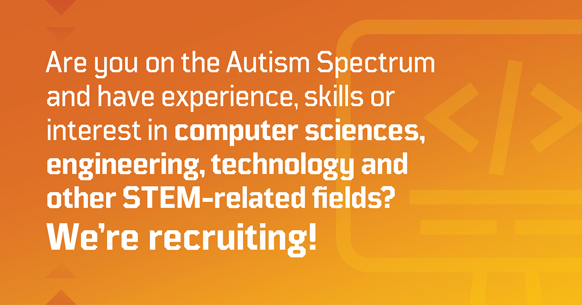 Are you on the Autism Spectrum and have experience, skills or interest in computer sciences, engineering, technology and other STEM-related fields? Level IT Up may have the perfect opportunity for you! Get started by clicking on the link: levelitupmb.ca/application-fo…