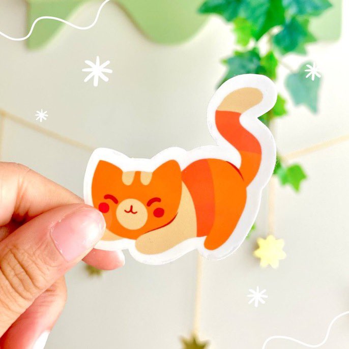 _prettymagical_'s tweet photo. candy corn cat!!! or maybe just an orange cat. idk 🤷🏽‍♀️ 

🛒 https://t.co/EL4WxoID0S https://t.co/48I4JDM6qu