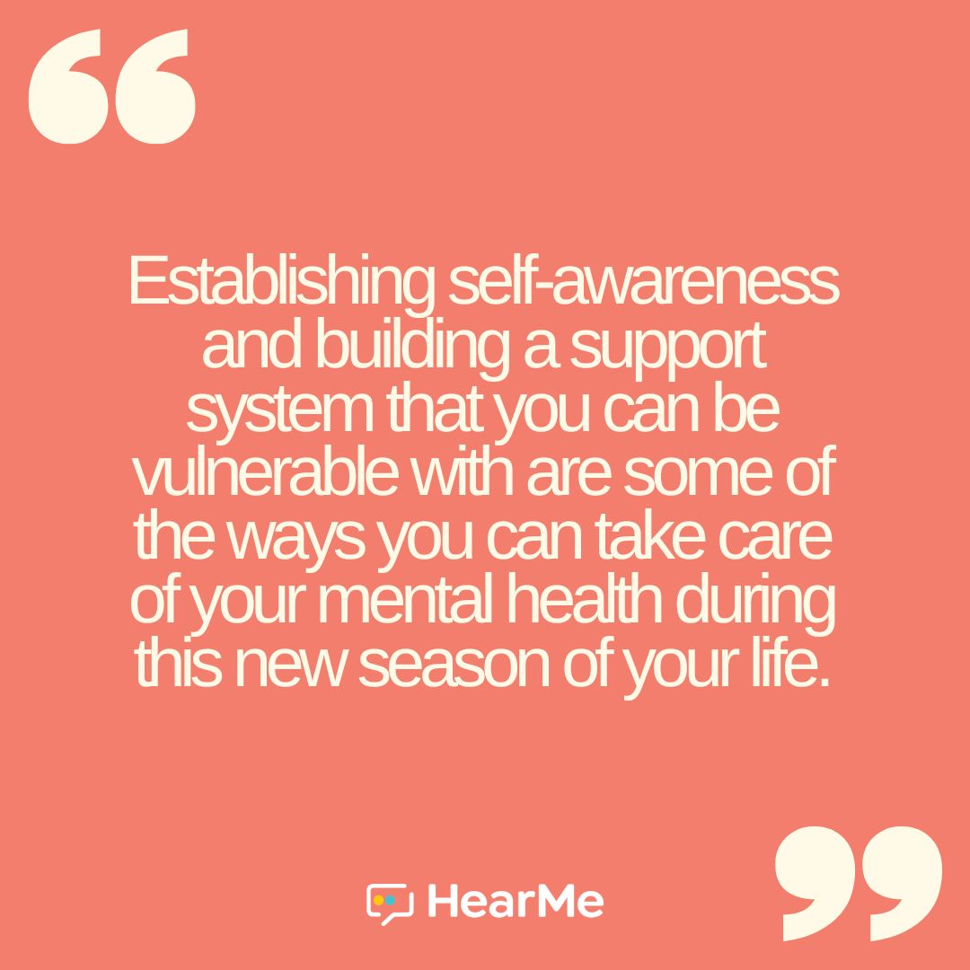 In our latest blog post, Hannah Gul-Khan talks about navigating your mental health during "the best years of your life". This post is geared towards college students prioritizing their mental health during college. Read more here: hearme.app/blog/navigatin…