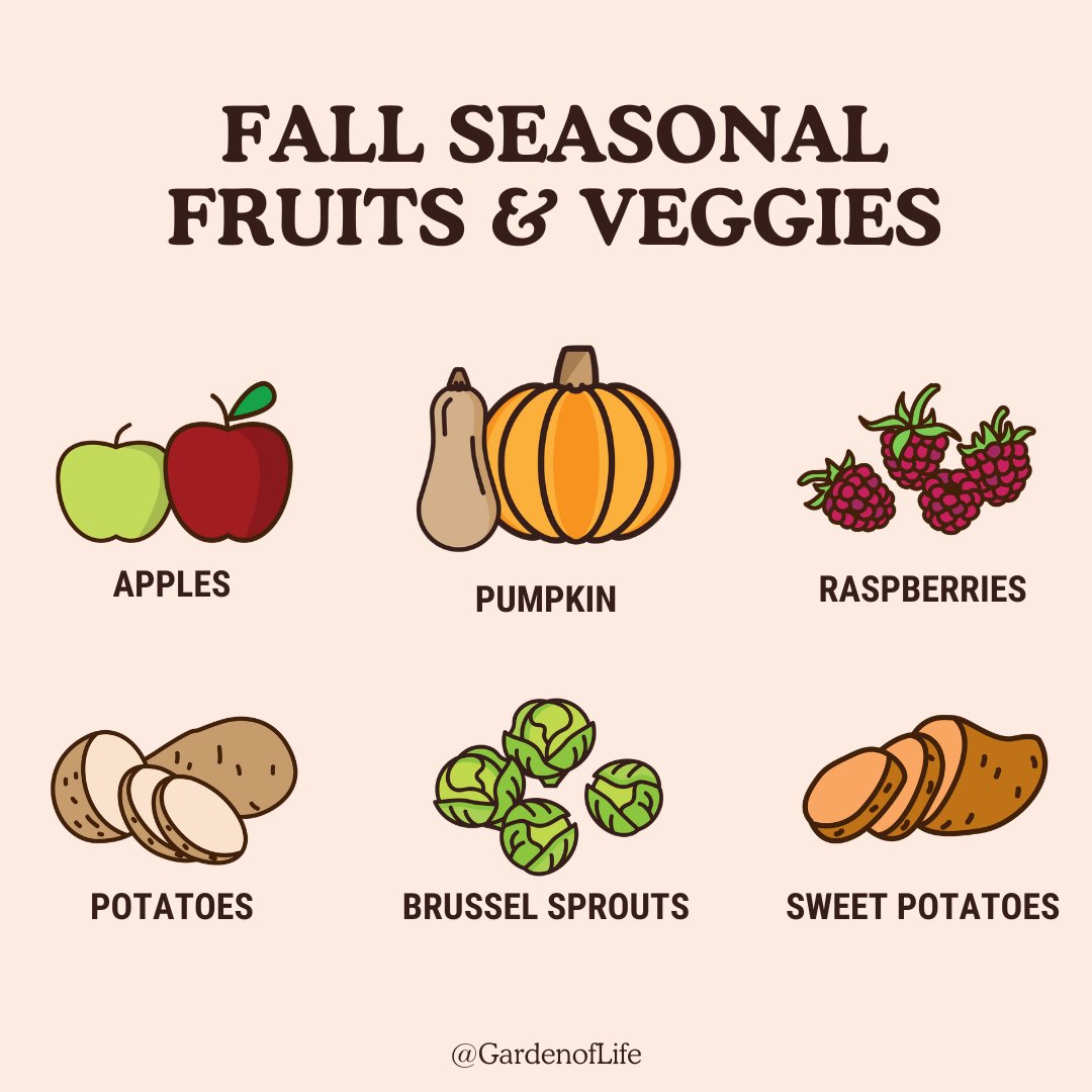 We just dropped our go-to veggies for #fall. Which ones are on your list?