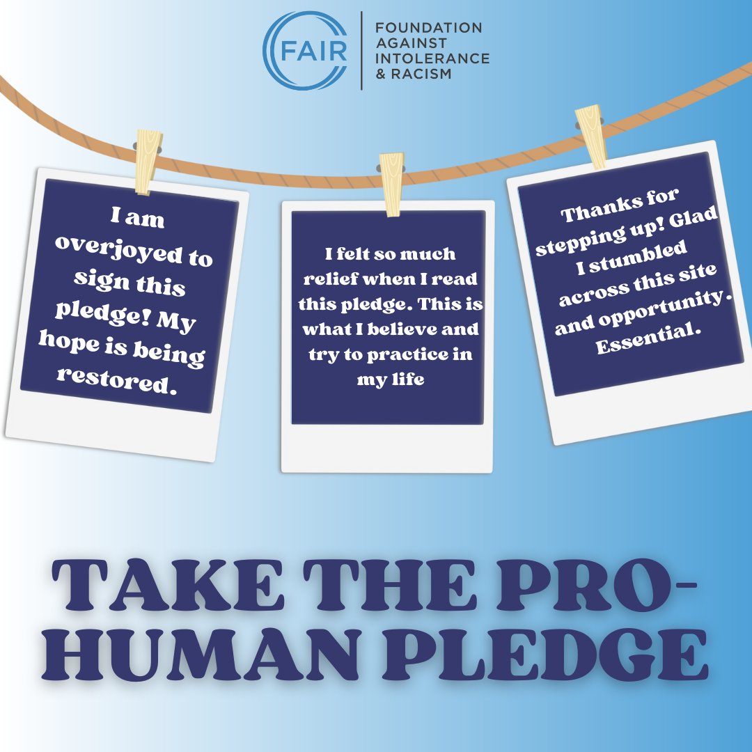 fairforall_org's tweet image. Do these testimonials about our mission resonate with you?

Visit fairforall.org/petitions/the-… to take the pledge and join the #ProHuman movement!