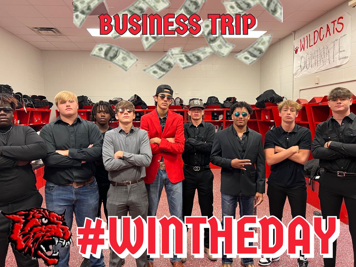 The boyz are ready for a business trip to BUNA!💪🏻 #WinTheDay
#GOGETTHEMONEY
 <a href="/footballkville/">Kirbyville Football</a> @KvilleBarStool