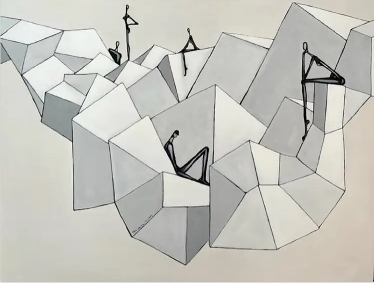 WomensArtForAll's tweet photo. Françoise #Dedon #WomensArt #ArtByWomen •Ice• https://t.co/s0gMzP1hRX