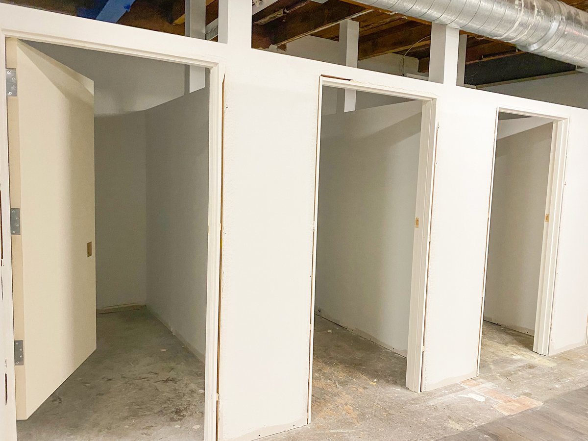 Construction update! We're in the middle of expanding the Nest transitional shelter from 12 to 30 rooms. These rooms will be private, trauma-informed spaces for young adults to call their own as they work to meet their long-term housing goals.