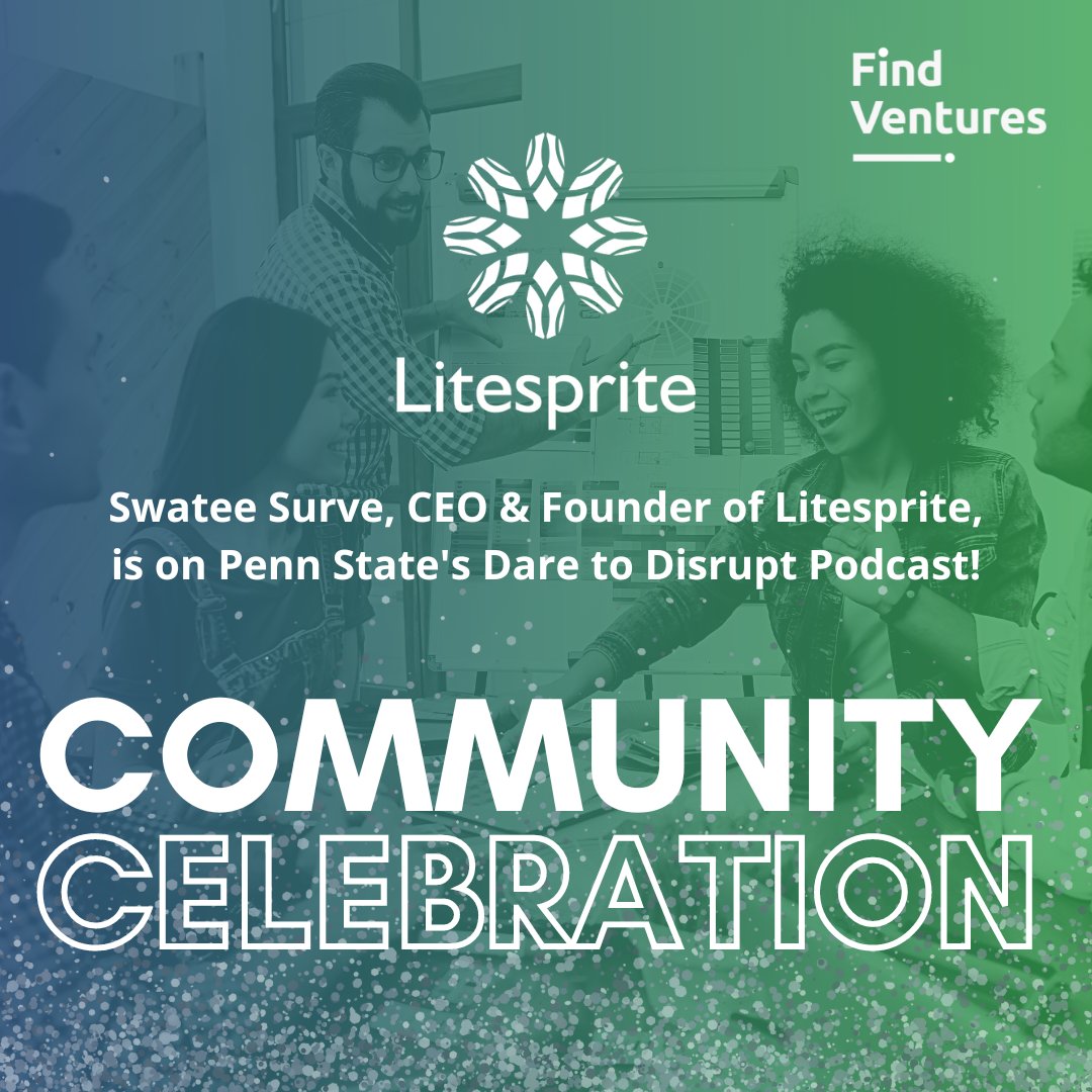 <a href="/swateesurve/">Swatee Surve</a>, CEO &amp; Founder of <a href="/Litespritegames/">Litesprite</a> is on Penn State's Dare to Disrupt podcast!

Listen here: invent.psu.edu/stories/dare-t…
