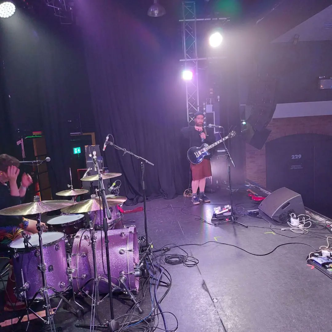 TheHyenaKill's tweet photo. Holy shit! What an insane venue for the last night of the tour with @HOLY_FAWN.The main room in @229london is class

London let's fucking do it 

HK - 8:15 
HF - 9:15 https://t.co/Kw9XUuptF0