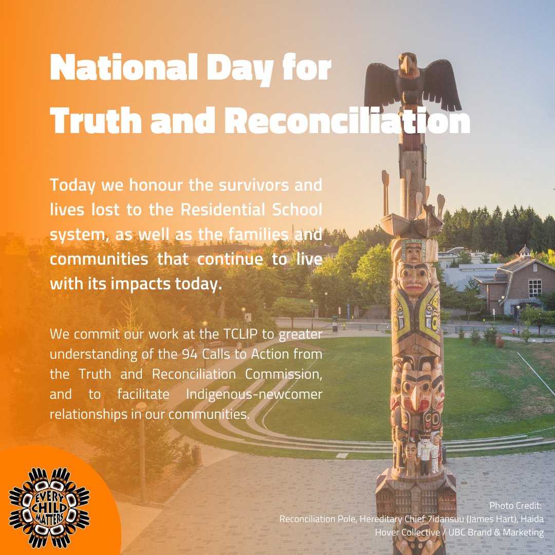 TriCities_LIP's tweet photo. The National Day for Truth and Reconciliation is a time of reflection & education about Canada's colonial past and present, and the ongoing impacts of the Residential School system. #truthandreconciliation #orangeshirtday #everychildmatters #ndtr #tclip https://t.co/P3dDFDdnjx