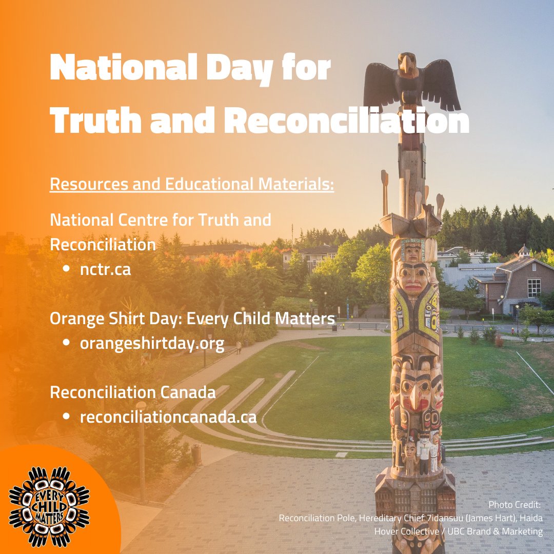 TriCities_LIP's tweet photo. The National Day for Truth and Reconciliation is a time of reflection & education about Canada's colonial past and present, and the ongoing impacts of the Residential School system. #truthandreconciliation #orangeshirtday #everychildmatters #ndtr #tclip https://t.co/P3dDFDdnjx