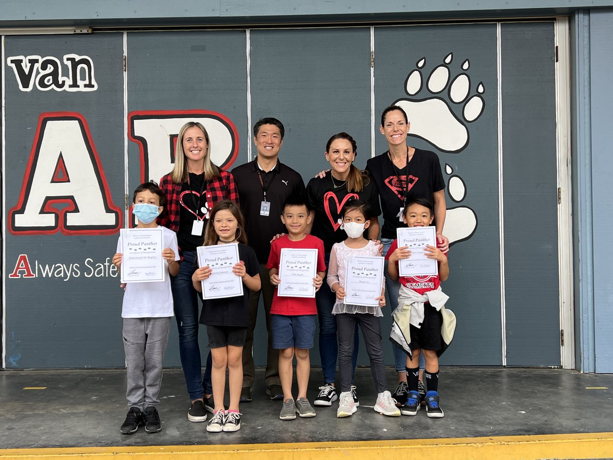 Congratulations to our October Proud Panthers: Grades TK, K, 1st, and 2nd!!!  Thank you for being Respectful, On-Task, Always Safe, and Responsible!!!  ROARing to Success!!! 🐾🙌🙌🙌