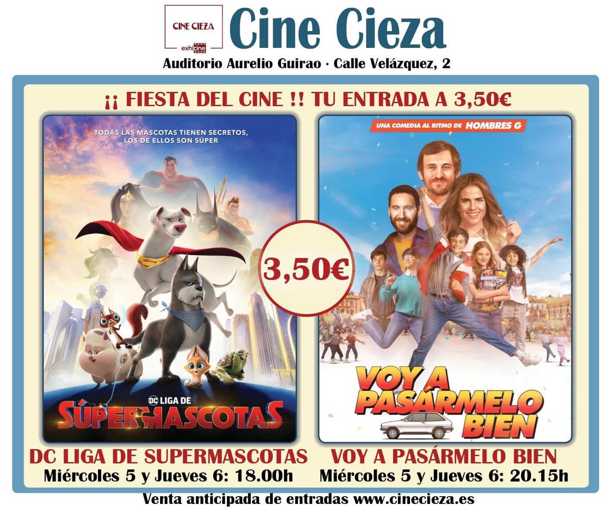 #CULTURA | Nueva temporada de cine en el Aurelio Guirao.

🔗 Toda la información aquí: elmiradordelaprensa.info/2022/09/30/nue…