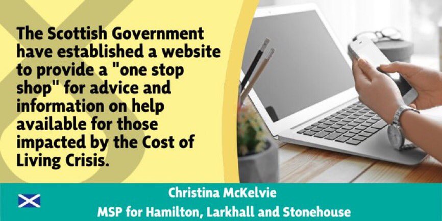 🏴󠁧󠁢󠁳󠁣󠁴󠁿 The @ScotGov have created a 'one stop shop' for help and support for those impacted by the Cost of Living Crisis. 🗣️ Please share the news with as many people as possible to make sure those who need the support can find it. 💻 View the website here: costofliving.campaign.gov.scot