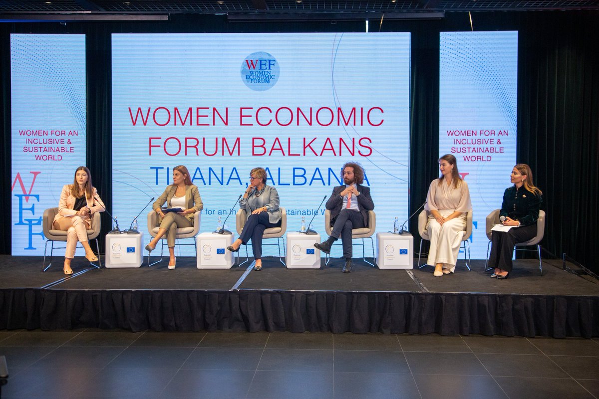 evisikopliku's tweet photo. 📌 Day 7-8, Women Economic Forum 📍Tirana
Finalizing @G100wefleaders Balkan meetings&discussions on importance of strengthening networks & partnerships, legislation, digital platforms, security, skills...for #womenempowerment
@rccint #regionalnetwork of #womeninentrepreneurship https://t.co/aXBsv6lvqK