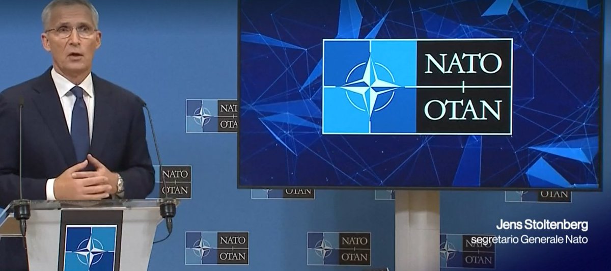 dottorbarbieri's tweet photo. Stoltenberg: "La NATO non è parte del conflitto ma fornirà sostegno all'Ucraina e non accetterà mai questa annessione."

[le "dichiarazioni mai fatte prima" sarebbero queste?] https://t.co/ii32fXufMO