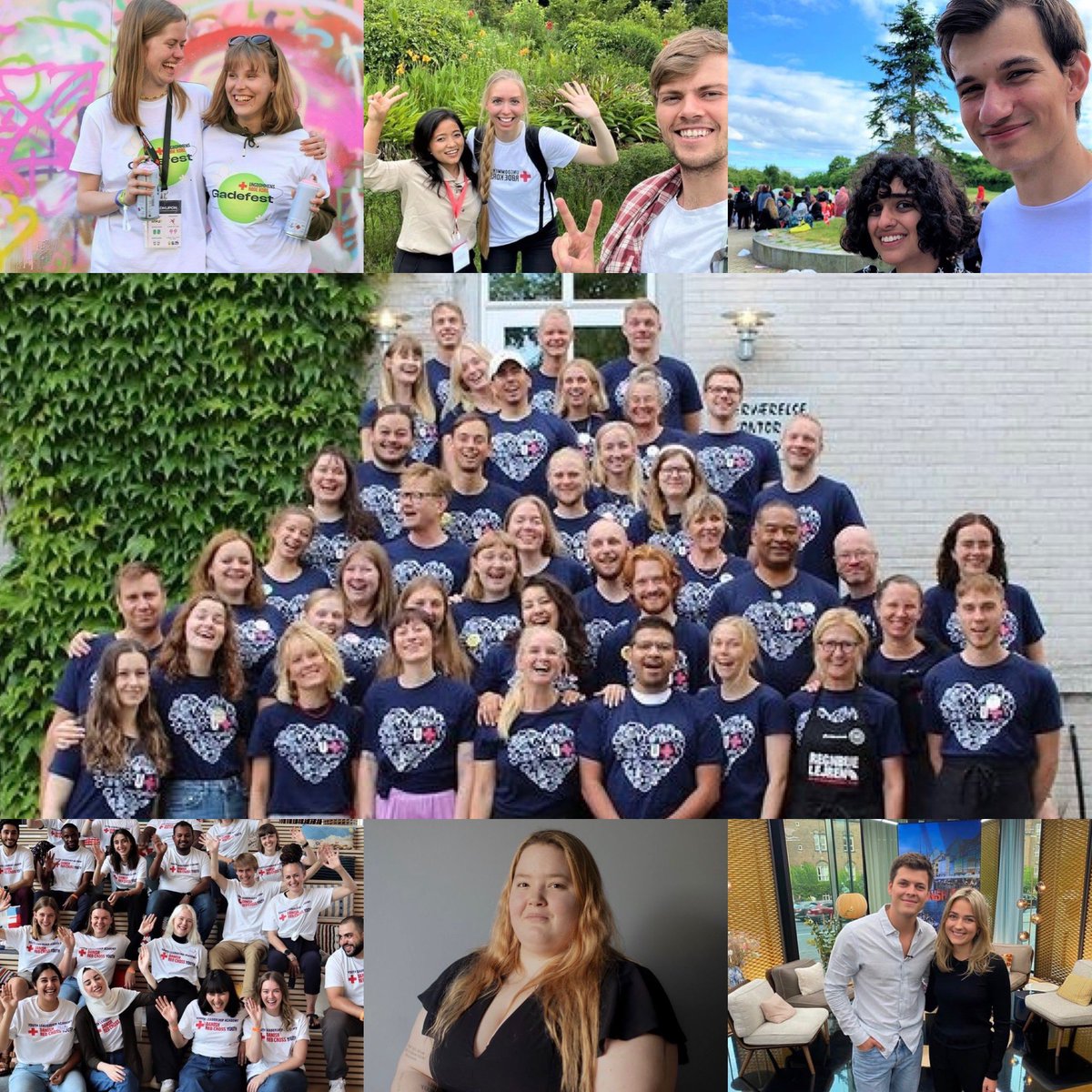 Søren, Sara, Lisa, Sille, Maya, Oliver og alle jer andre fantastiske frivillige. Uden jer - intet <a href="/URKdk/">Ungdommens Røde Kors</a> ❤️

#frivilligfredag