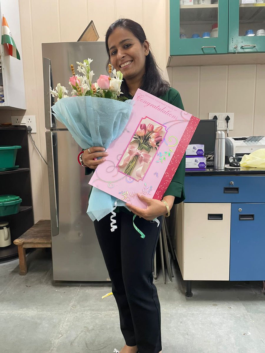 Many many congratulations @singhzeenu for the successful defence of your PhD work🥳. We all wish you the very best for your future endeavours👍. Have a bright future and prosperous carrier ahead