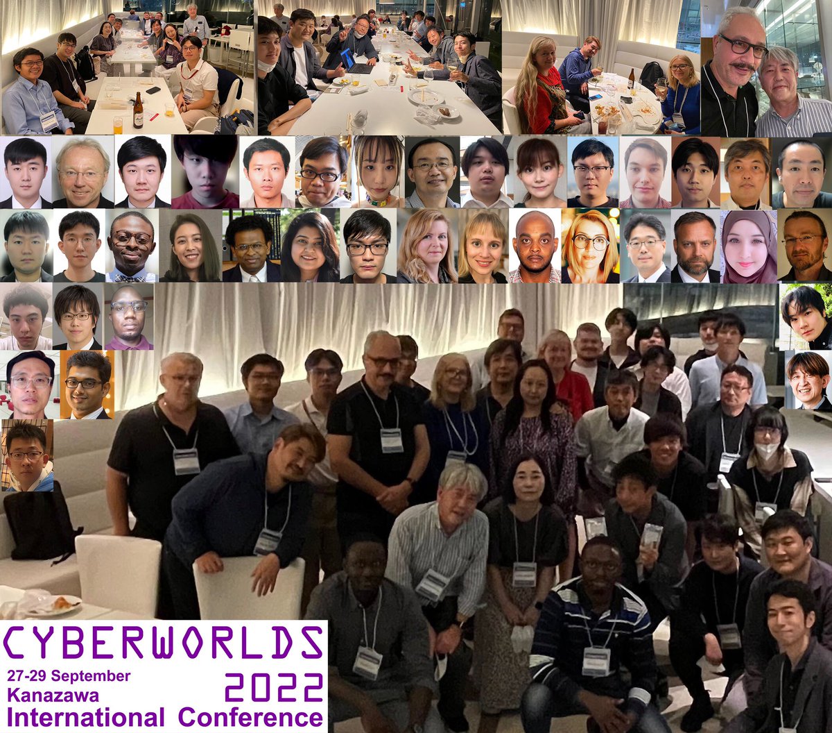 Hongniiii's tweet photo. It was a great pleasure to present our work “Twilight Rohingya: The Design and Evaluation of Different Navigation Controls in a Refugee VR Environment” at #CyberWorlds2022. https://t.co/3TlJh29Fnf