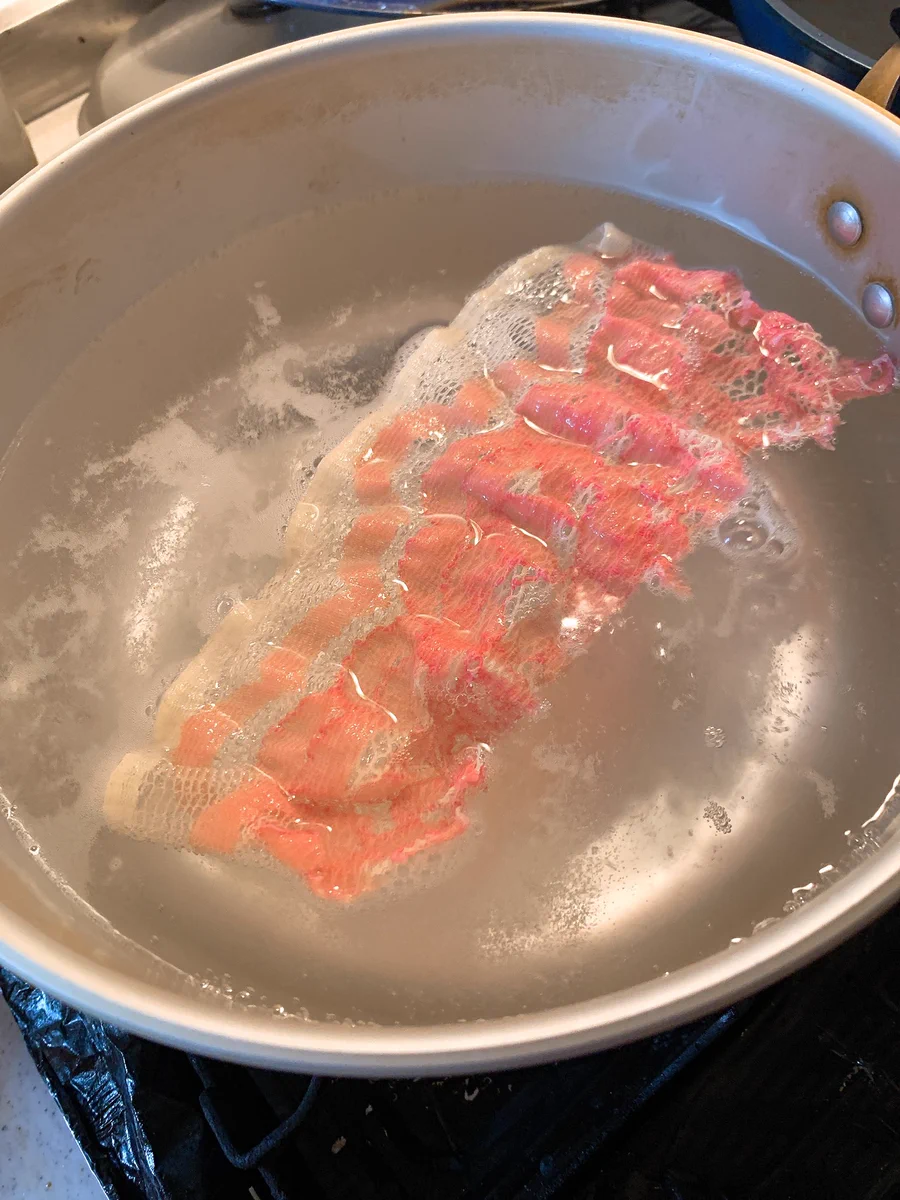美味しそうな豚しゃぶ♡実はこれ、レースの切れ端なんですｗ