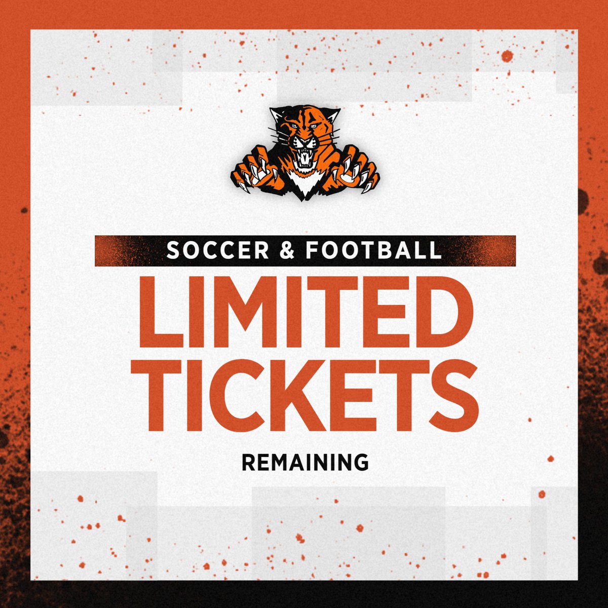 There are limited tickets remaining for tonight's Soccer and Football Games.  When GoFan sells out, there will be limited cash tickets available at the gate.  Don't wait to head to head to GoFan and get your tickets before we sell out! <a href="/District128/">District 128</a> @LHS128Principal <a href="/RFAlbin/">Dr. Ray Albin</a>
