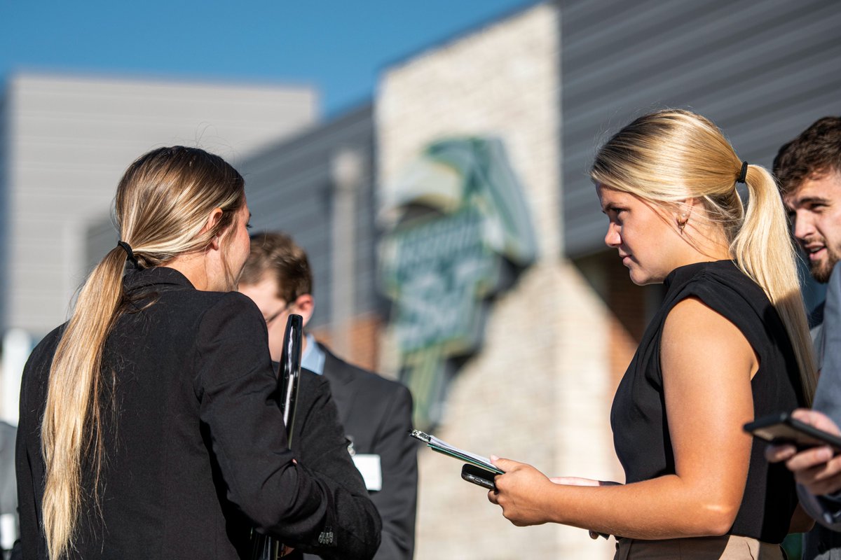 MissouriSandT's tweet photo. 440 employers, hundreds of interviews and thousands of connections. Which offer will you accept? 💼
#FallCareerFair #MinerPride https://t.co/DUzbGK39At