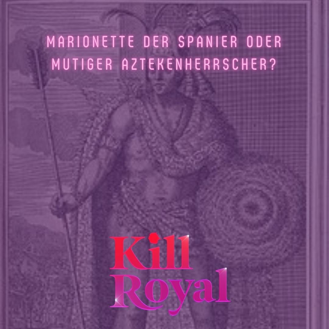 zebra_audio_net's tweet photo. Mit KILL ROYAL geht’s nach Mexiko, zu den Azteken und zu ihrem Herrscher  Montezuma. Da läuft alles super bis die Spanier unter dem Eroberer Hernán Cortés vor der Tür stehen…

#killroyal #podcasts #zebras #zan #poolartists https://t.co/jgNJV0k234