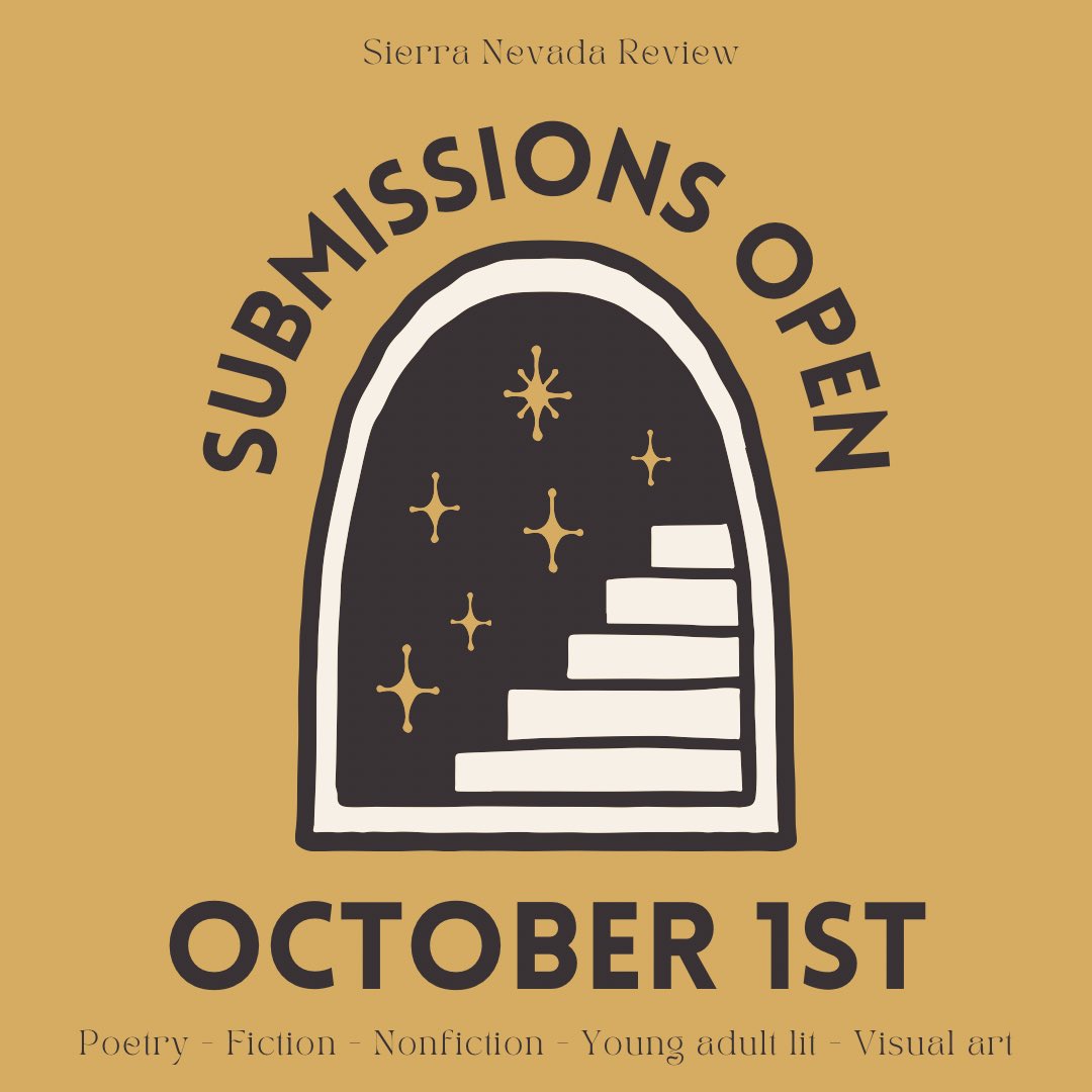 👋🏼 Submissions open TOMORROW!

Sierranevadareview.com