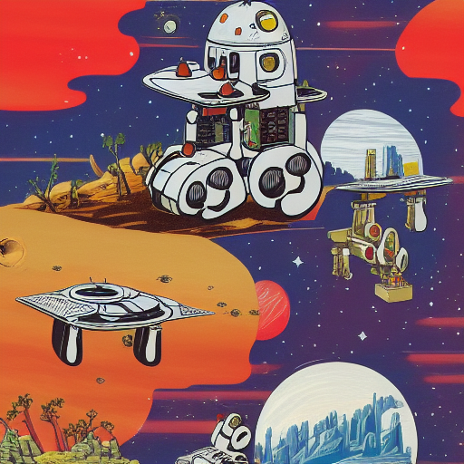 labrod's tweet image. #aigeneratedart #Robots experiment with #stablediffusion