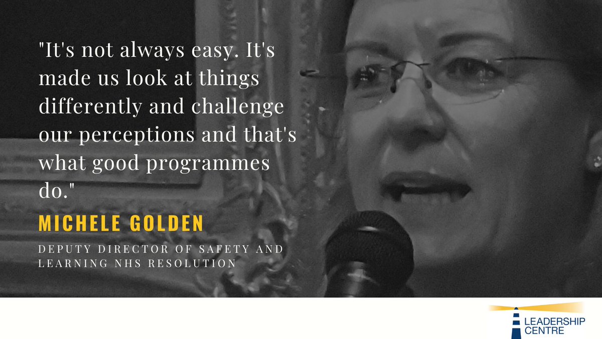 Happy Weekend! Finishing off a busy week with some lovely feedback from @MCGolden1 about her experience on the 2025 Leaders Programme.

Find out more about the programme: leadershipcentre.org.uk/ourwork/2025-l… 

#leadership #innovateinspireinvest