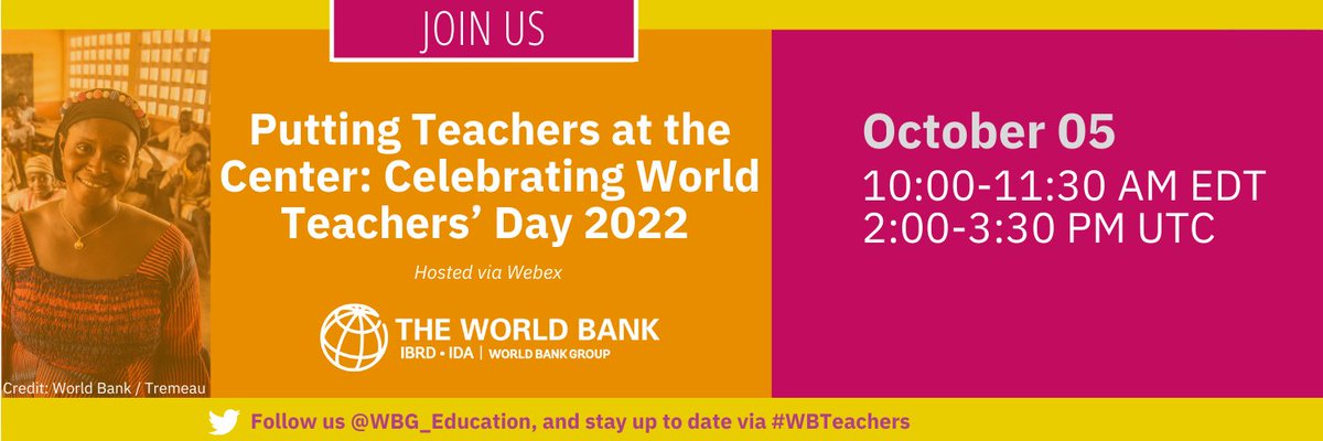 World Bank Education & Skills tweet media