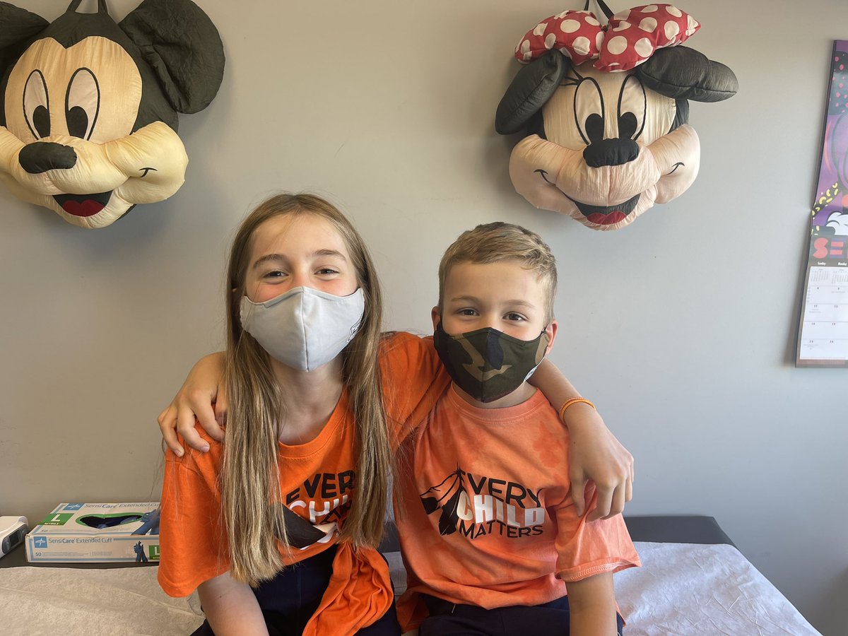 Kidsdoc1Rick's tweet photo. Kids will change the world.

#EveryChildMatters
#OrangeShirtDay 
#TruthAndReconciliation 
(Used w/ permission) https://t.co/0YWRJryBVU