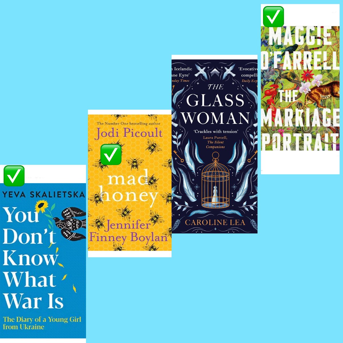CathBax's tweet image. #SeptemberRoundup #8/9 👎
1 x ⭐️⭐️⭐️⭐️⭐️
1 x ⭐️ ⭐️⭐️⭐️1/2
1 x ⭐️⭐️⭐️⭐️
3 x ⭐️⭐️⭐️1/2
2 x ⭐️⭐️⭐️
Still reading #TheHistorian p255/676 - it’s not gripping me but will persevere 🧛‍♂️🗡 &amp;amp; just started #TheGlassWoman for #ReadingBetweensTheWines p224/660 🧚‍♀️🇮🇸 &amp;amp; really enjoying.