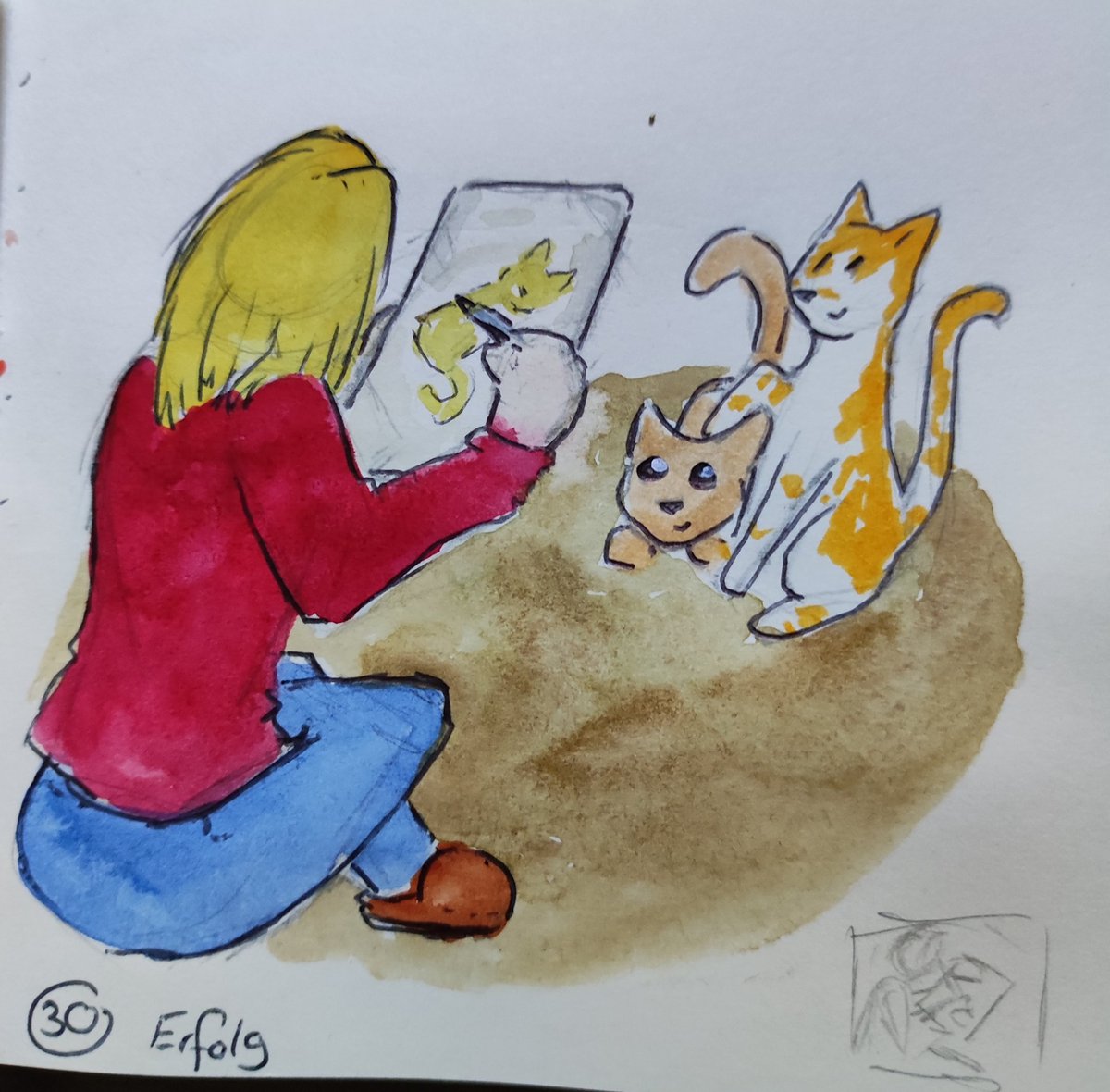 kreafavo's tweet photo. #Catember22 30 Erfolg
War mir eine Freude euch von meinen Katzen erzählen zu dürfen. Hat sehr geholfen meine Erlebnisse festzuhalten und ein wenig zu verarbeiten was überhaupt passiert ist.
Zum Glück habe ich durchgehalten. :) https://t.co/mR2bbMJwNM