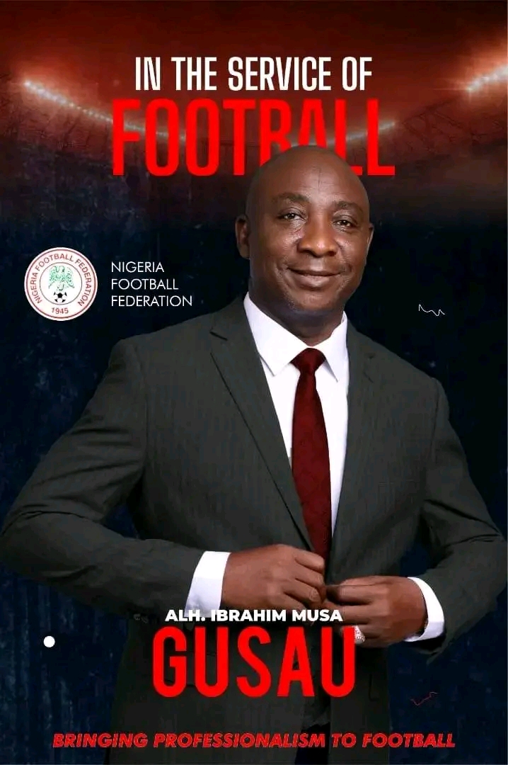SSylumsports's tweet photo. BREAKING!!!

Ibrahim Gusau is the NEW NFF President for the next 4 years. 

He replaces Amaju Pinnick that spent 8 years. https://t.co/gmerSfyhIg