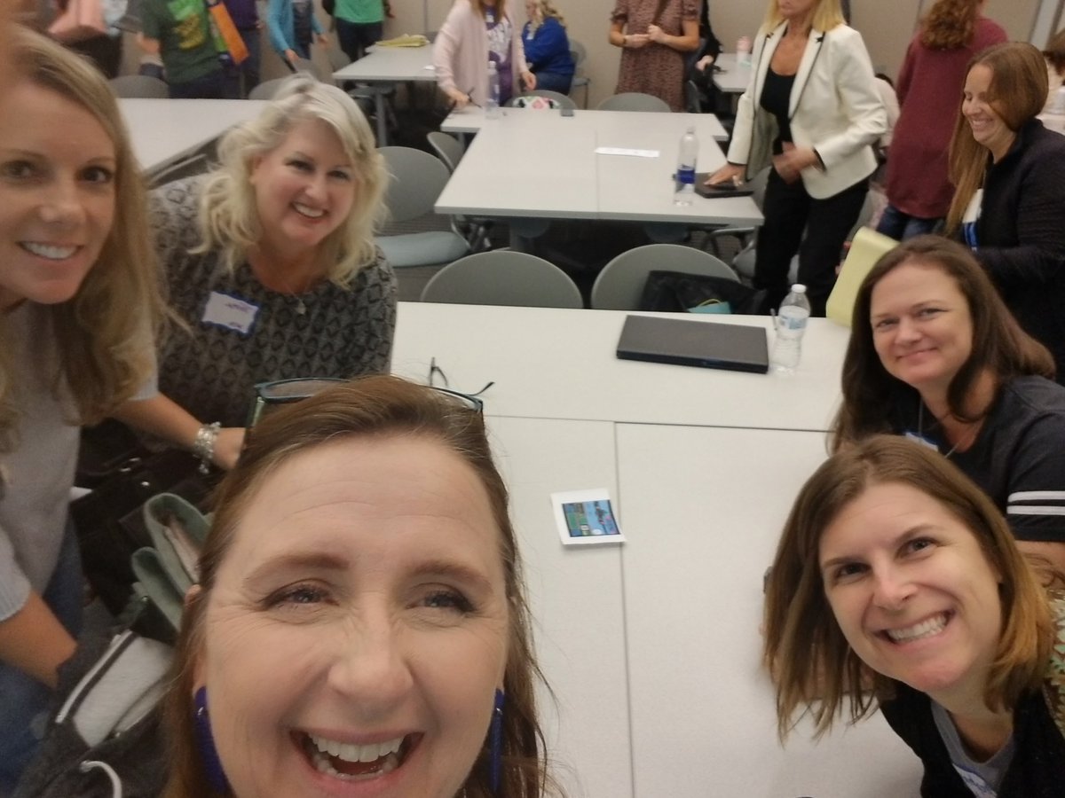 AustinElem_Read's tweet photo. Weatherford ISD librarians excited to attend "Your Golden Ticket to Being Seen as a Leader on Your Campus" at PRIME  2022. https://t.co/kpn8HD7SML. #ESC11PRIME22  #whywisd @Seguinlibrary1 @stephjester https://t.co/E4iF0iIeZv