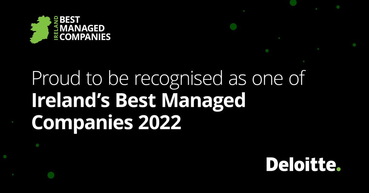 Enet has been named as one of Ireland’s Best Managed Companies. The awards programme is led by <a href="/Deloitte/">Deloitte</a>  Ireland, in association with <a href="/bankofireland/">Bank of Ireland</a> and recognises companies that demonstrate superior business performance. #BestManaged