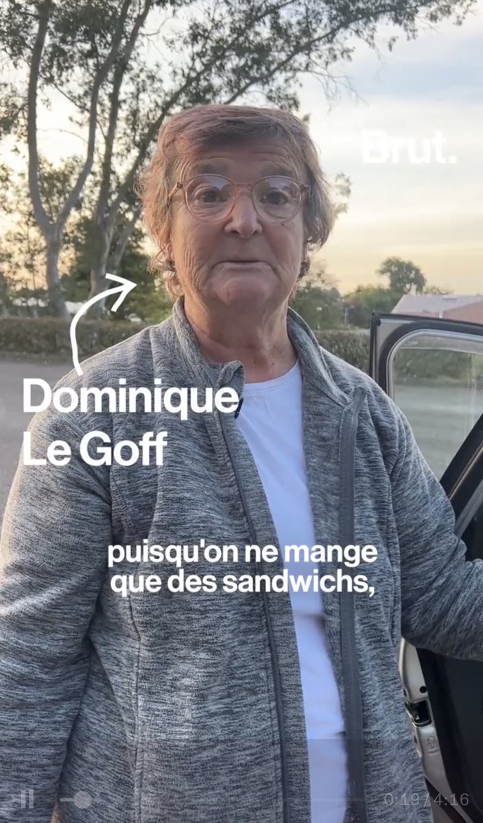DamienRieu's tweet photo. À gauche, Dominique, une bretonne du Finistère qui vit dans sa voiture. 
À droite, le département @finistere_29 dirigé par @MaeldeCalan (LR) qui achète un hôtel pour les migrants. https://t.co/MPzXV1OzA0