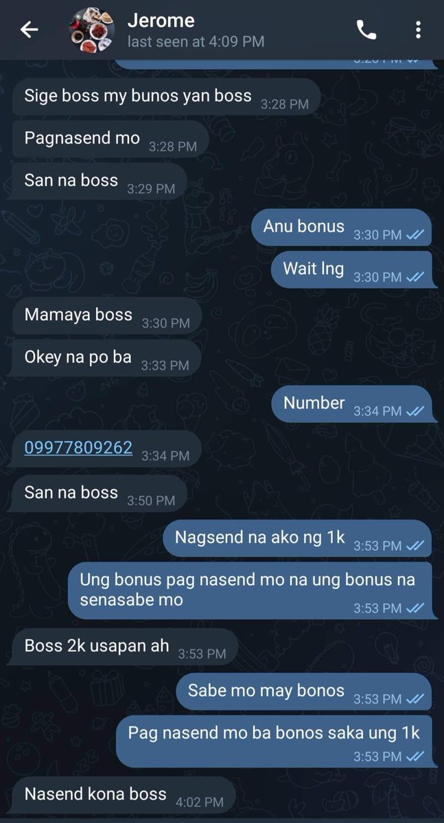 SingleDaddy01's tweet photo. May bonus pa daw. https://t.co/bAKmCnByph