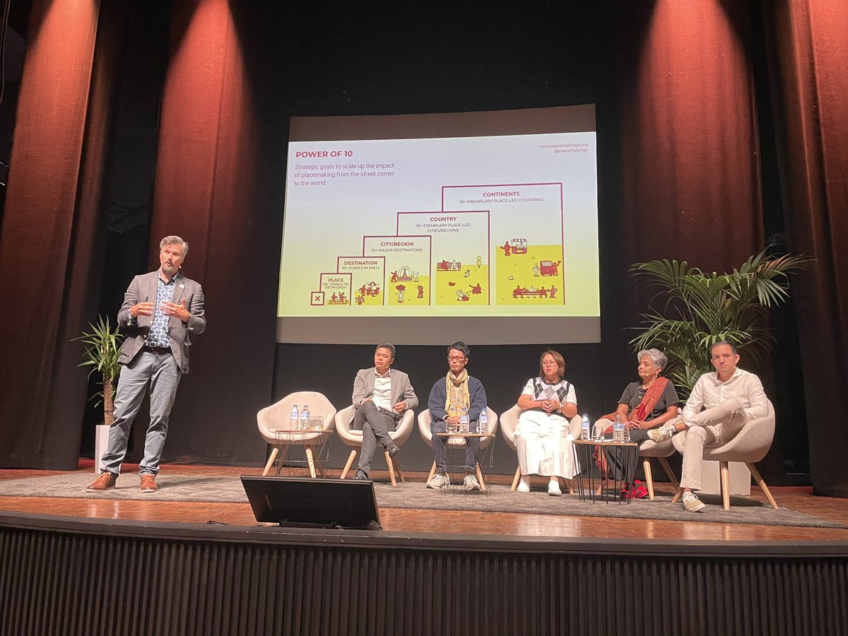 Brilliant group of global place leaders here at Placemaking Week Europe truly a global movement