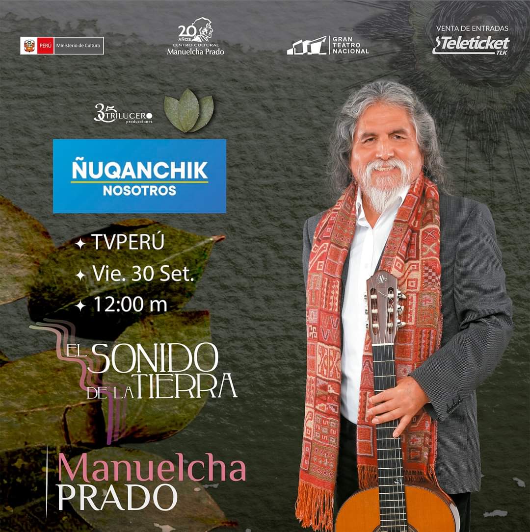 manuelchaprado's tweet photo. #ElSonidoDeLaTierra En breve, entrevista para @nuqanchik, por @noticias_tvperu. 
@GranTeatroNac 
@MinCulturaPe 
@teleticketperu 
@trilucero https://t.co/bDAVwafFqg