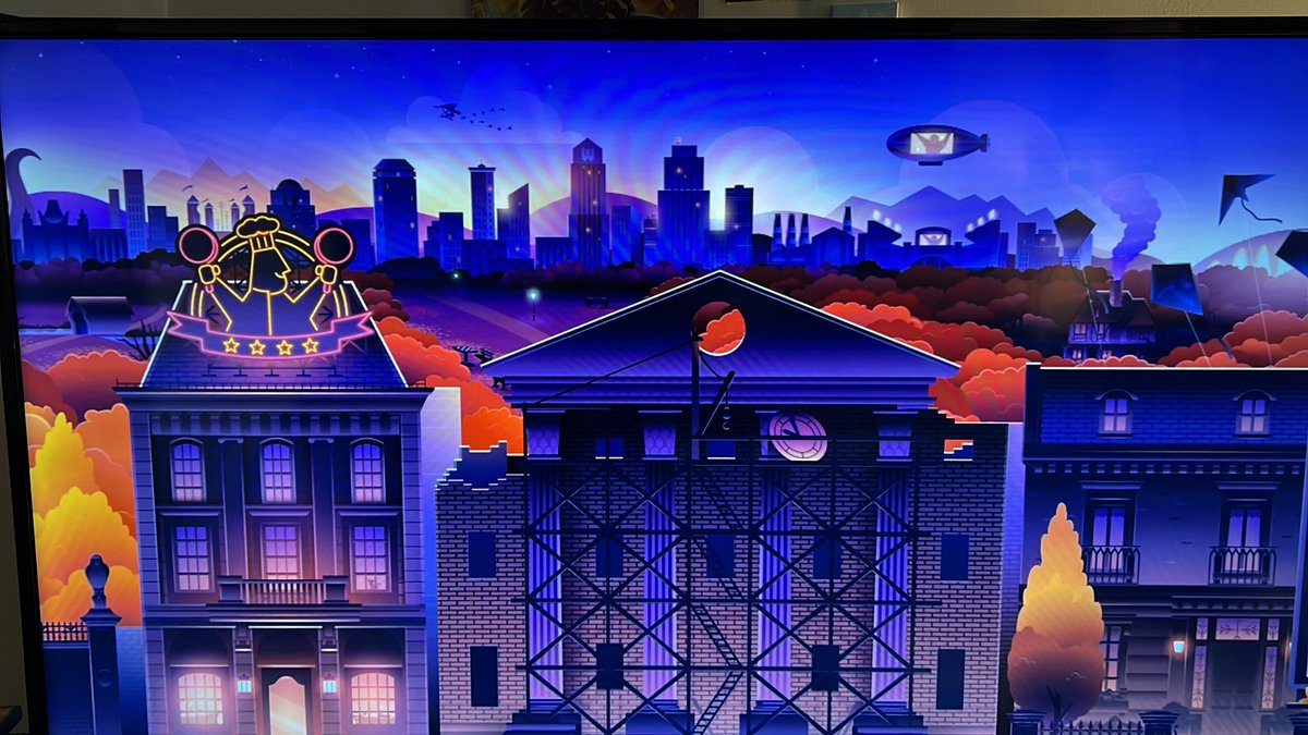 DynaMaxRadio's tweet photo. Wow, @Roku changed it’s screensaver for the first time in, ever? Love the spooky #autumn vibes. Can you spot all the references in this shot? “Anyone can cook…” https://t.co/bP5qqNezNh