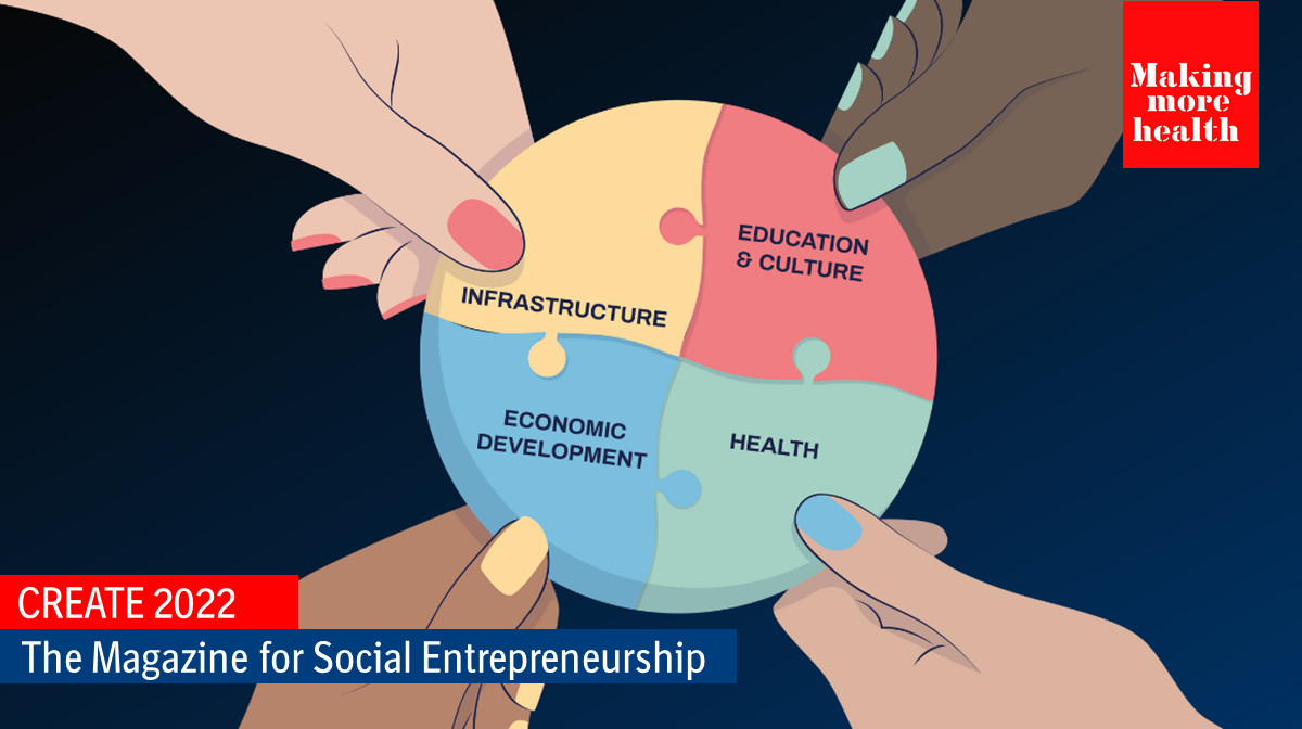 Now available, CREATE magazine!

This year's edition explores going from initiatives to creating ecosystems of change and the impact of partnerships.

bit.ly/3y3rKdT

#changemakers #socialentrepreneurship #mmh #BoehringerIngelheim #Ashoka
