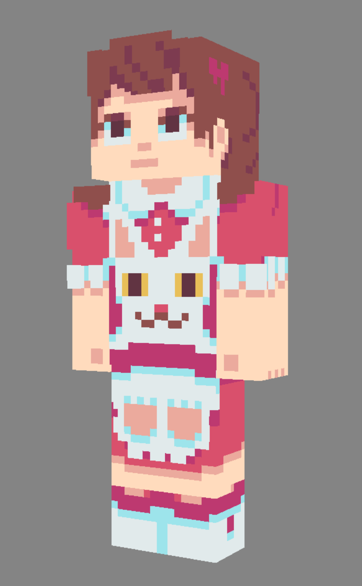 CampestralCamp's tweet photo. WIP - Guess who?
#minecraft #minecraftHD #minecraftskin #WIP https://t.co/gFuMkVpWJl