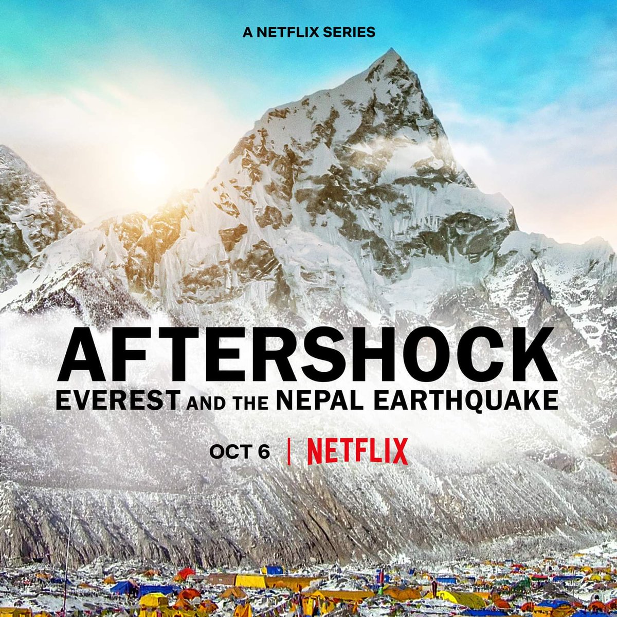 bikkkileaks's tweet photo. Excited to share the trailer for our documentary series AFTERSHOCK, featuring survivors' firsthand accounts and actual footage of the deadly 2015 earthquake that shook Nepal.
Releases Oct. 6 only on @Netflix #AftershockEverest https://t.co/HlkctNTdBo