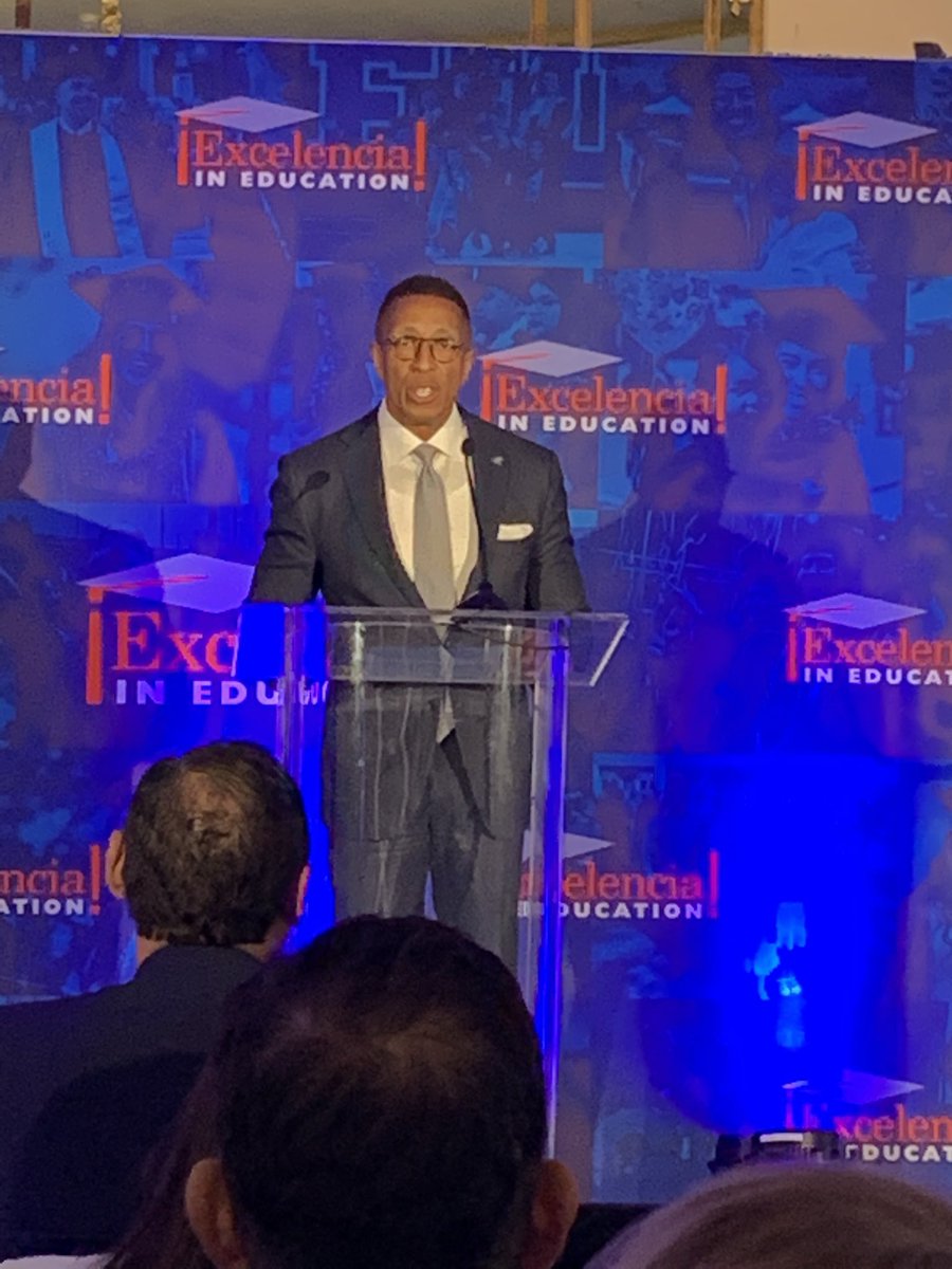 It is an honor to attend today’s <a href="/EdExcelencia/">EdExcelencia.org</a> event and celebrate the great work of 30 institutions that have earned the Seal of Excelencia.  Thanks to <a href="/AllanGolston/">Allan Golston</a> for sharing words of encouragement to all! The investment of the Gates Foundation matters. @ACTEquity <a href="/BillGates/">Bill Gates</a>