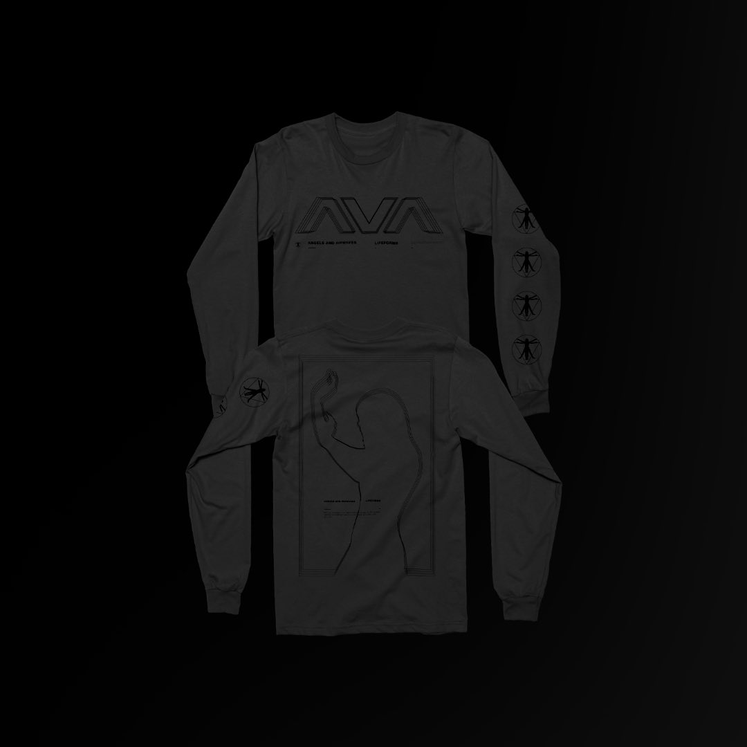 Angels & Airwaves (@avabandofficial) on Twitter photo Pre-order this Black On Black Long Sleeve from now through Monday only at 🚀 rr.lnk.to/AVA-BOB Pre-order this Black On Black Long Sleeve from now through Monday only at 🚀 rr.lnk.to/AVA-BOB