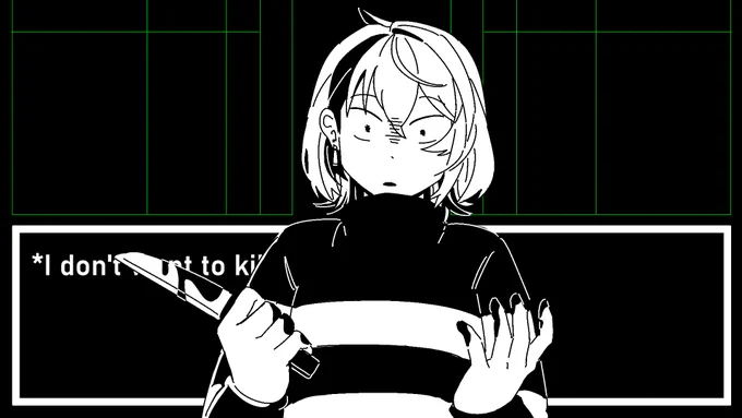 *Can you show mercy without running away...?
#DrawKyo 